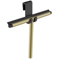 Wiesbaden Alonzo Raamwisser met Flexibele Haak - Geborsteld Messing