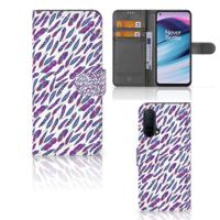 OnePlus Nord CE 5G | Telefoon Hoesje | Feathers Color