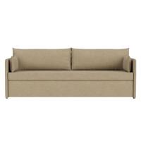 Audo Copenhagen Offset 3-zits slaapbank Bouclé Beige