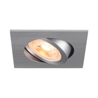 SLV InbouwspotNew Tria 68 vierkant - aluminium - GU10 - 1007373