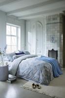 Pip Studio Pip Studio Dekbedovertrek Moon Flower Licht blauw 140x200/220 cm