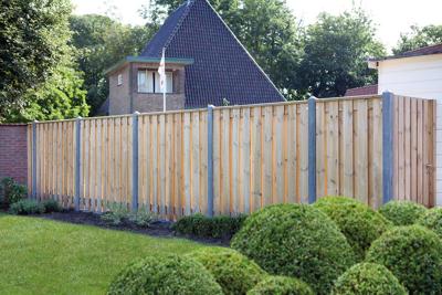 Berton paal IJssel antraciet tussenmodel 280 Tuindeco - Tuindeco