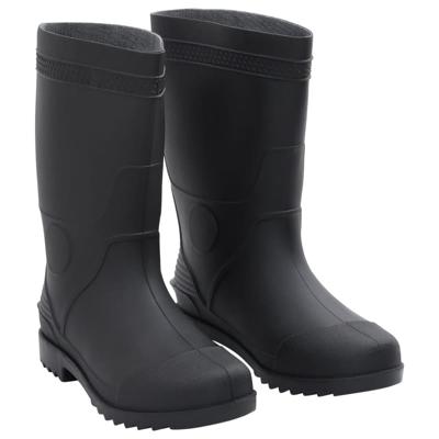 VidaXL Regenlaarzen maat 42 pvc zwart