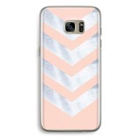 Marmeren pijlen: Samsung Galaxy S7 Edge Transparant Hoesje