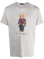 Polo Ralph Lauren t-shirt en coton à motif Polar Bear - Gris - thumbnail