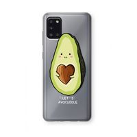 Avocuddle: Samsung Galaxy A31 Transparant Hoesje