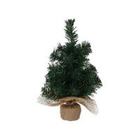 Tafel kunstkerstboom in jute 30 cm Buitengewoon de Boet - Buitengewoon de boet