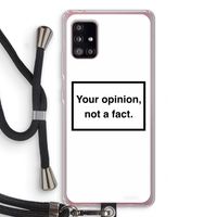 Your opinion: Samsung Galaxy A51 5G Transparant Hoesje met koord