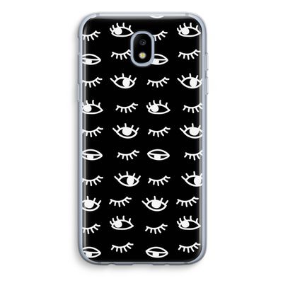 Eye pattern #3: Samsung Galaxy J5 (2017) Transparant Hoesje