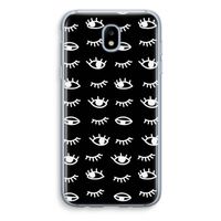 Eye pattern #3: Samsung Galaxy J5 (2017) Transparant Hoesje