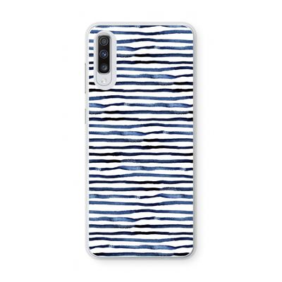 Verrassende lijnen: Samsung Galaxy A70 Transparant Hoesje