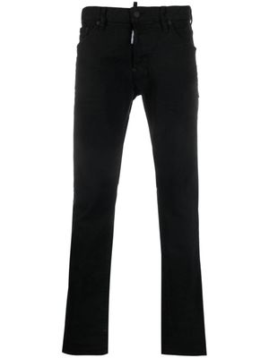 DSQUARED2 pantalon skinny à taille basse - Noir