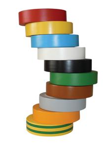 HellermannTyton 710-00146 710-00146 Isolatietape HelaTape Flex 15 Rood, Grijs, Geel, Groen, Blauw, Oranje, Wit, Bruin, Zwart (l x b) 10 m x 15 mm 10 stuk(s)