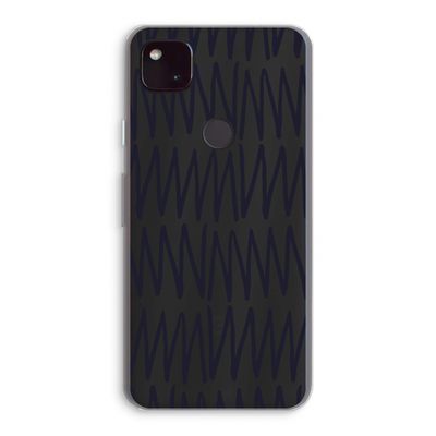 Marrakech Zigzag: Google Pixel 4a 5G Transparant Hoesje