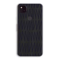 Marrakech Zigzag: Google Pixel 4a 5G Transparant Hoesje Marrakech Zigzag: Google Pixel 4a 5G Transparant Hoesje