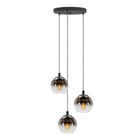 Eglo HanglampAriscani 1 3-lichts zwart rond - 901925