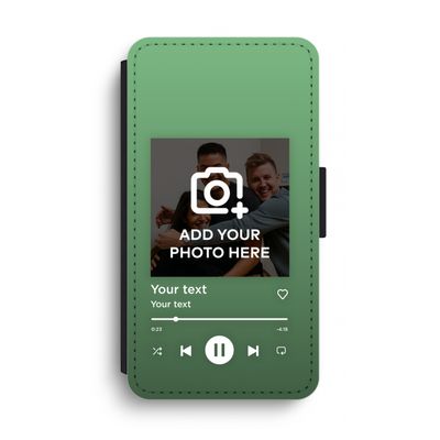 Music Player: iPhone XS Max Flip Hoesje