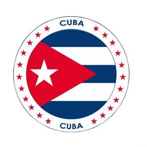 Cuba vlag print bierviltjes
