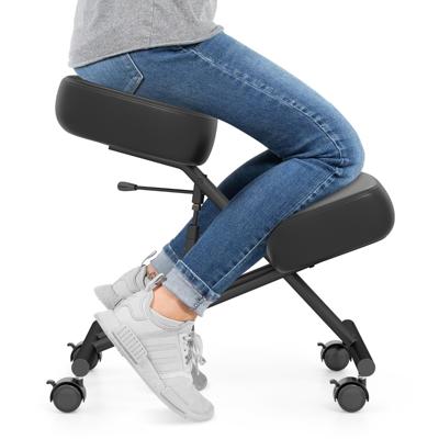 Ergonomische Knieliggende Stoel met Schuine Zitting voor Pijnverlichting Orthopedische Bureaustoel