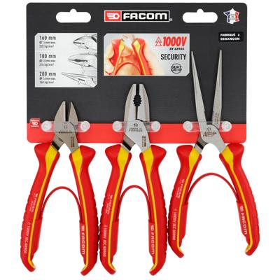 Facom 3-delige 1000V Tangenset - VE.A4PB