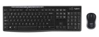 Logitech MK270 desktop zwart