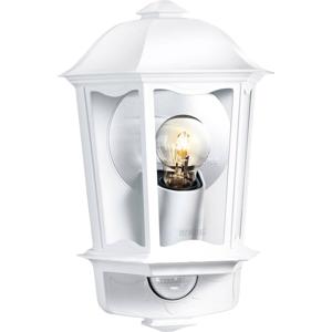 Steinel AUSSENLEUCHTE L 190 S WS 644512 Buitenlamp met bewegingsmelder (wand) LED E27 100 W Wit