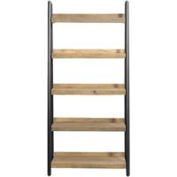 Leen Bakker - Wandkast Trevora - Mangohout - 180x88x40 Cm - Hout/Metaal - Bruin
