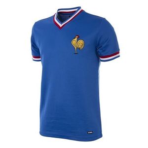 Frankrijk Retro Voetbalshirt 1971