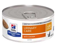 HILL'S Feline c/d Urinary Care Stew with Chicken - nat kattenvoer - 82 g