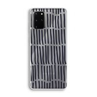 Moroccan stripes: Samsung Galaxy S20 Plus Transparant Hoesje