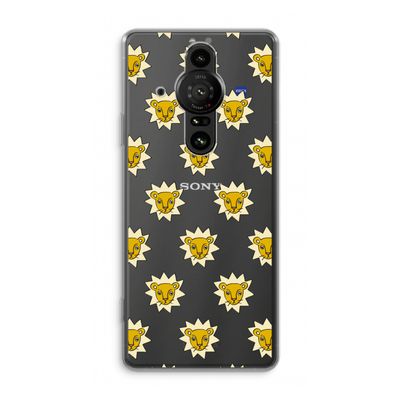 Leeuwenkoppen: Sony Xperia Pro-I Transparant Hoesje