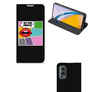 OnePlus Nord 2 5G Hippe Standcase Popart Princess