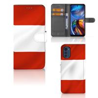 Motorola Moto E32 | Moto E32s | Bookstyle Case | Oostenrijk Motorola Moto E32 | Moto E32s | Bookstyle Case | Oostenrijk