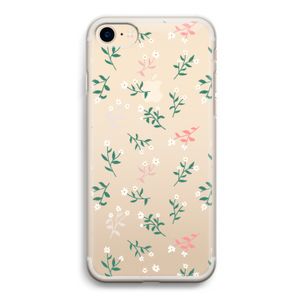 Small white flowers: iPhone 7 Transparant Hoesje