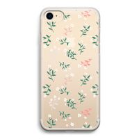 Small white flowers: iPhone 7 Transparant Hoesje