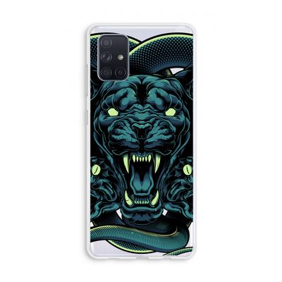 Cougar and Vipers: Galaxy A71 Transparant Hoesje
