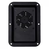 Adam Hall 8780 Ventilatiepaneel zwart
