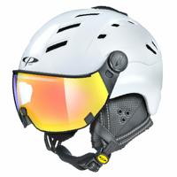 CP Camurai skihelm wit - meekleurend vizier - kies uit 7 soorten !