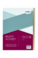 Tabbladen Multo A4 23-rings 24-delig A-Z karton chamois - thumbnail