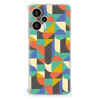 Xiaomi Poco F5 Doorzichtige Silicone Hoesje Funky Retro - thumbnail