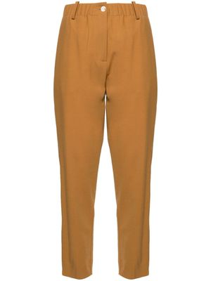 Alysi pantalon court à taille haute - Tons neutres