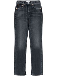 RE/DONE 70S high-rise bootcut jeans - Noir