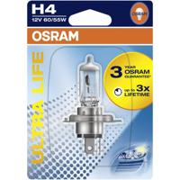 OSRAM 4062172395748 Halogeenlamp Ultra Life H4 55/60 W 12 V