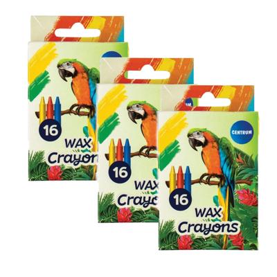 Waskrijtjes - 48x - gekleurd - 9 cm - speelgoed/knutselen - wax