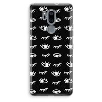 Eye pattern #3: LG G7 Thinq Transparant Hoesje