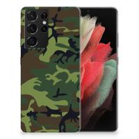 Samsung Galaxy S21 Ultra | TPU bumper | Army Dark Samsung Galaxy S21 Ultra | TPU bumper | Army Dark