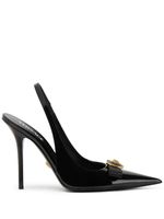 Versace escarpins Gianvito 120 mm en cuir - Noir - thumbnail