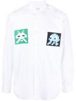 Comme Des Garçons Shirt chemise à imprimé graphique - Blanc