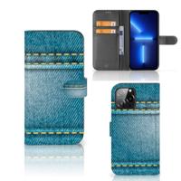 iPhone 13 Pro Max | Wallet Case | met Pasjes | Jeans