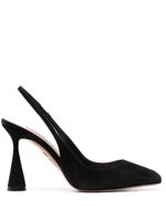 Aquazzura escarpins Amore 100 mm en daim - Noir